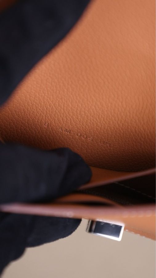 Hermes Constance Slim金棕银扣evercolor皮手拿包-26