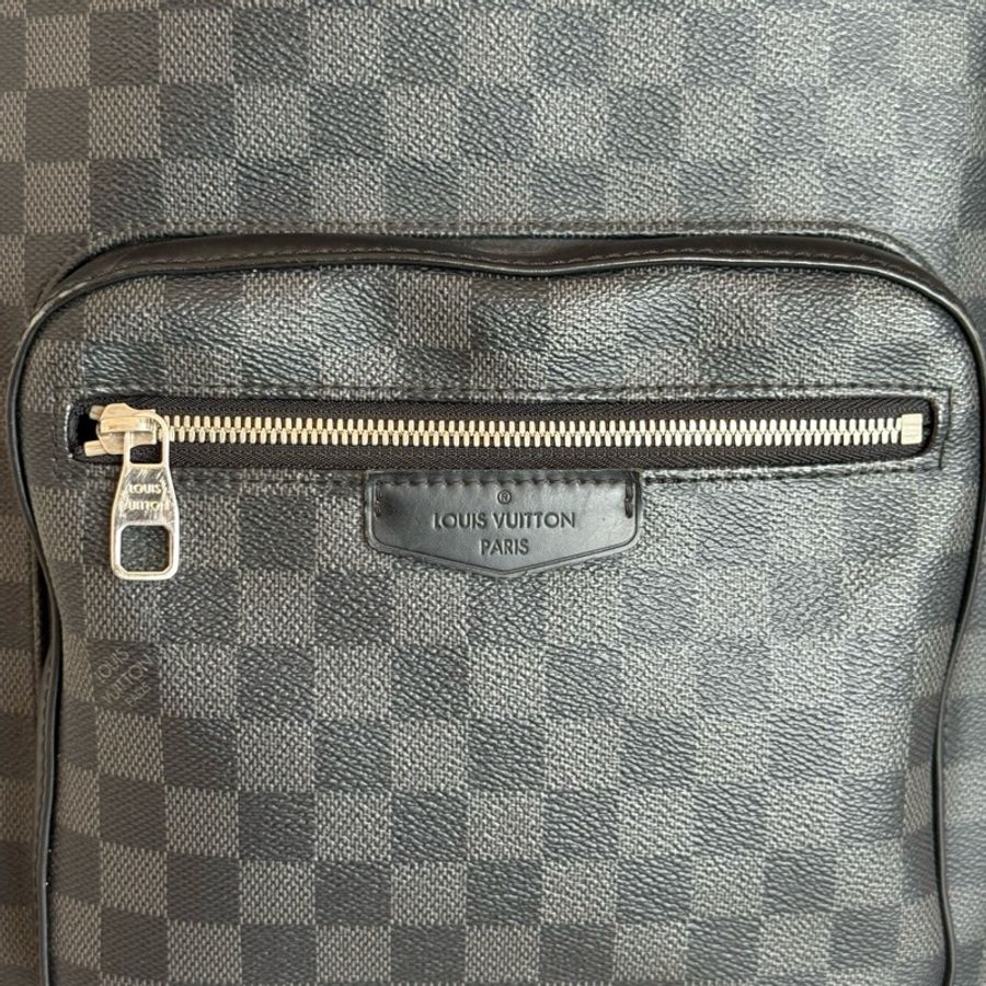 Louis Vuitton 路易威登 黑武士 棋盤格 雙肩包 尺寸30*17*39-12