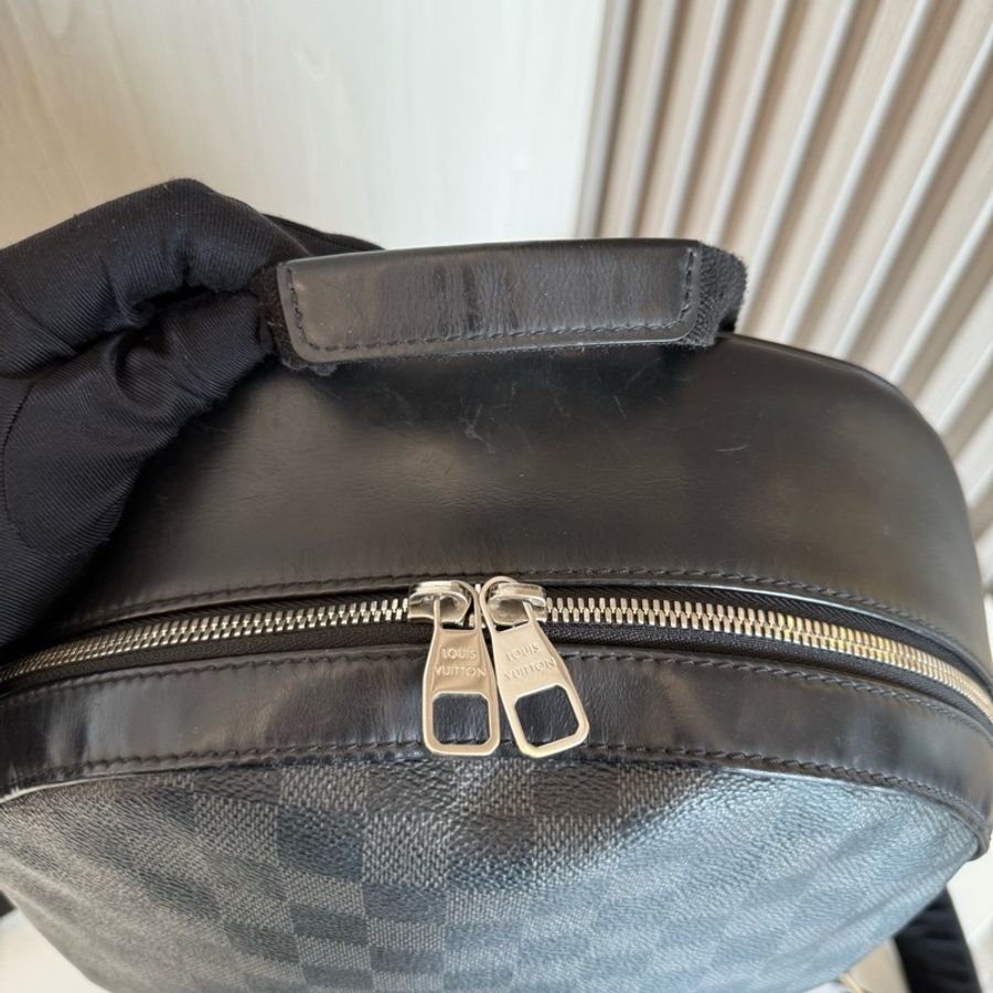 Louis Vuitton 路易威登 黑武士 棋盤格 雙肩包 尺寸30*17*39-13