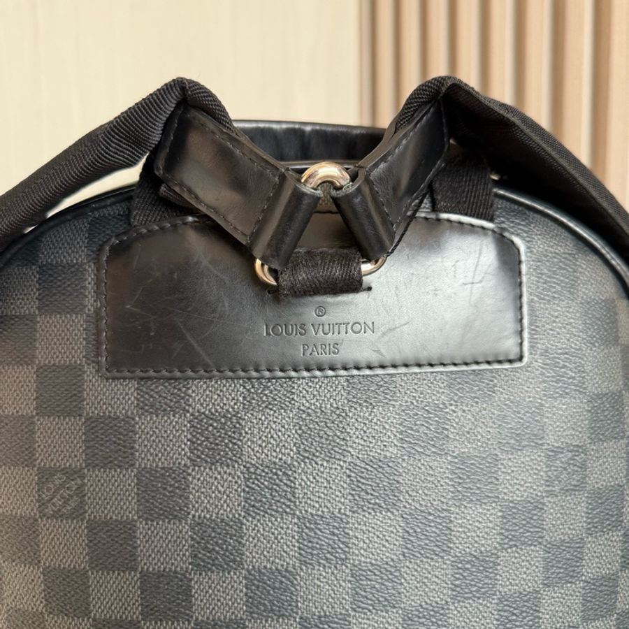 Louis Vuitton 路易威登 黑武士 棋盤格 雙肩包 尺寸30*17*39-17