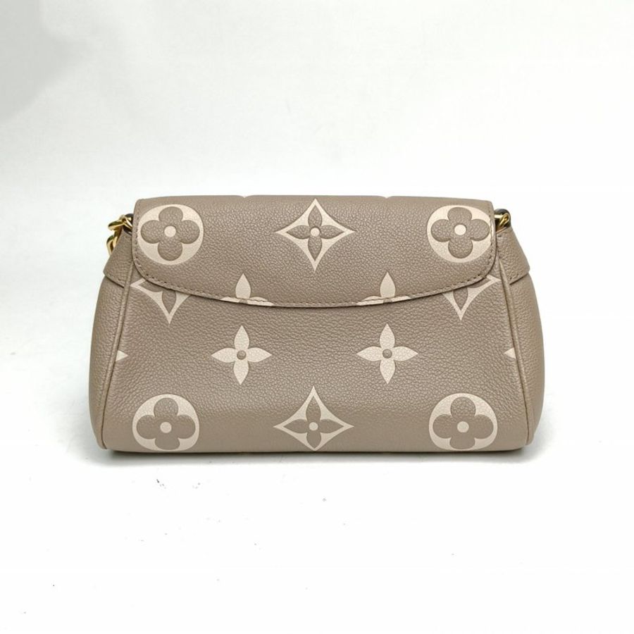 LOUIS VUITTON Favorite鏈條雲朵包灰色牛皮晶片肩背包-2