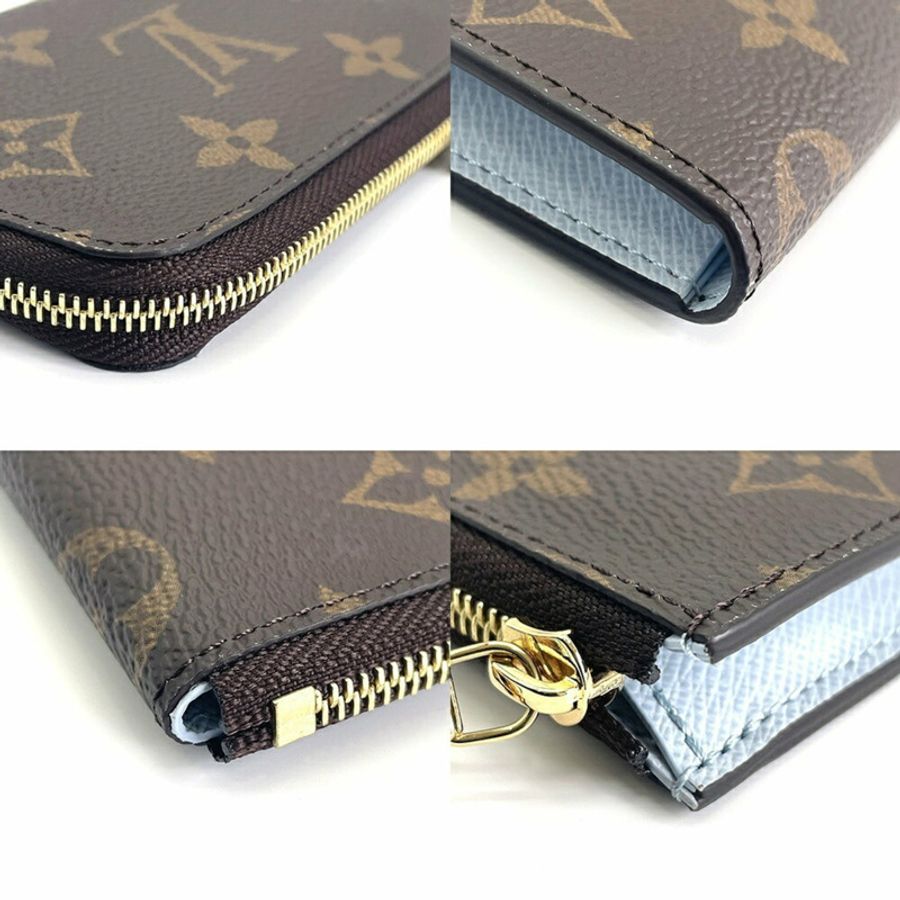路易威登 Porte Clés Noir Monogram M83612 零錢包鑰匙包 藍色 女士路易威登 LOUIS VUITTON-2