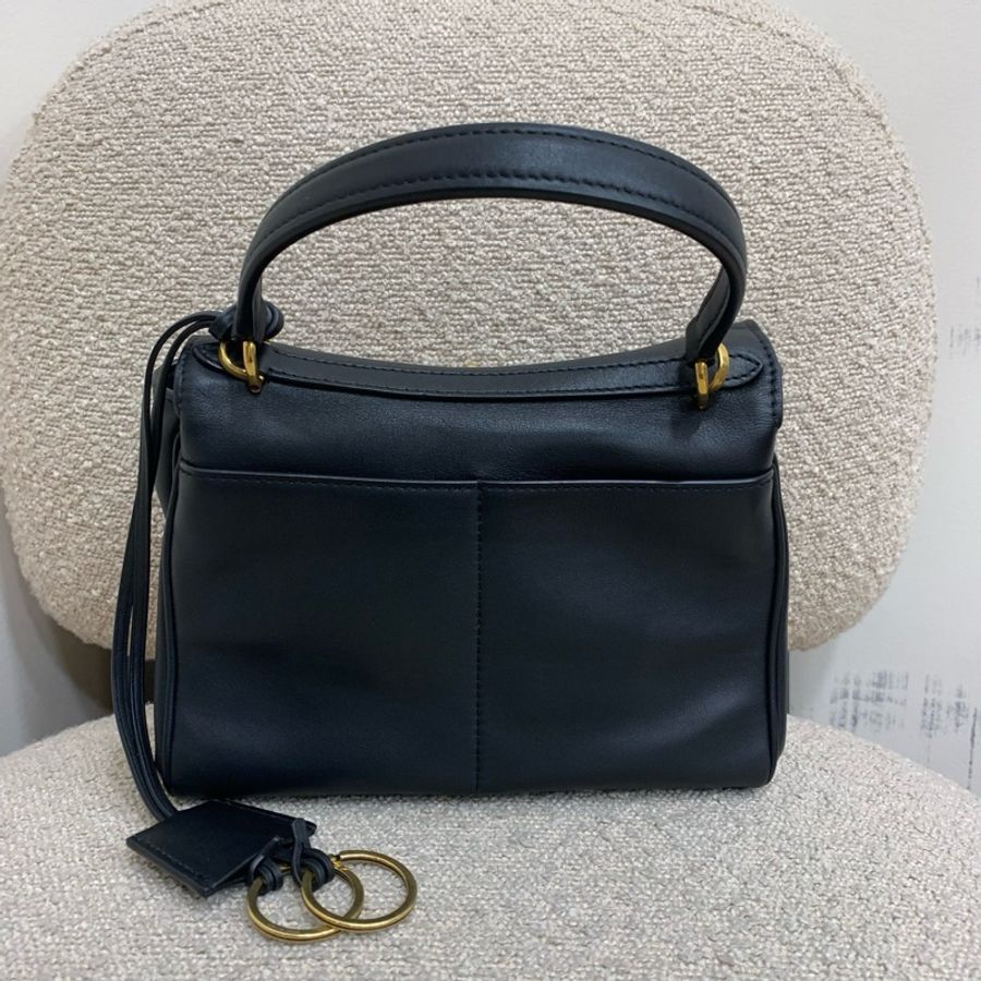 Balenciaga 巴黎世家 黑金 rodeo mini 手提包肩背包斜挎包 底長22cm-2