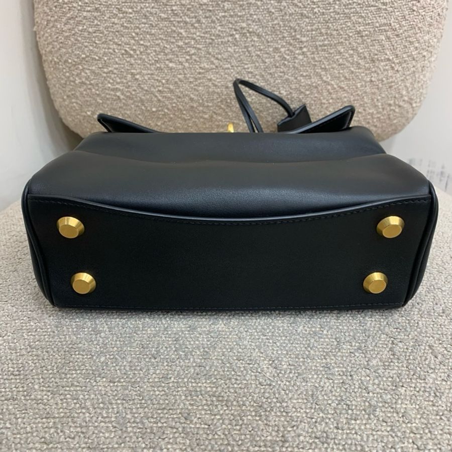 Balenciaga 巴黎世家 黑金 rodeo mini 手提包肩背包斜挎包 底長22cm-5