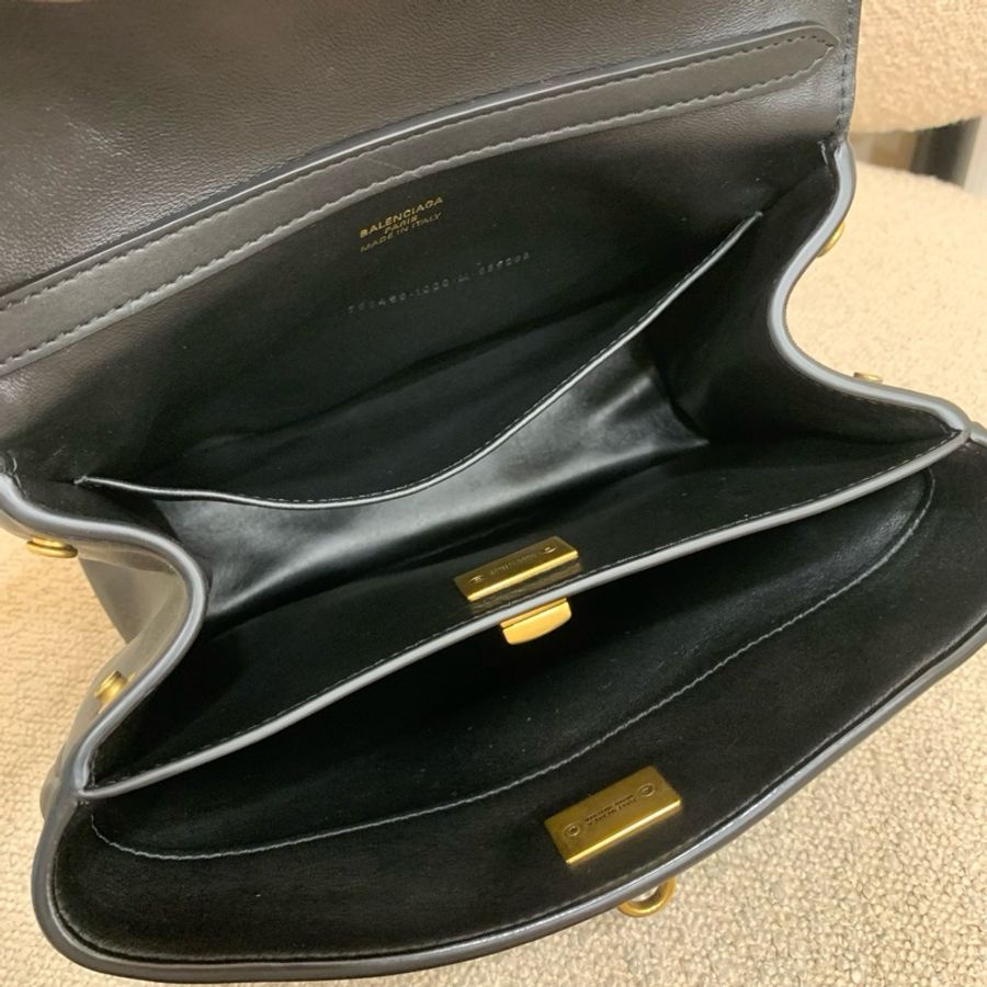 Balenciaga 巴黎世家 黑金 rodeo mini 手提包肩背包斜挎包 底長22cm-6