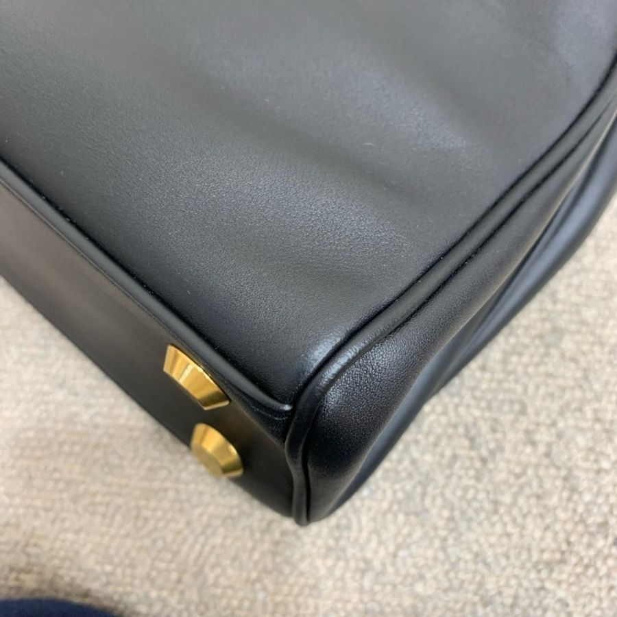 Balenciaga 巴黎世家 黑金 rodeo mini 手提包肩背包斜挎包 底長22cm-7