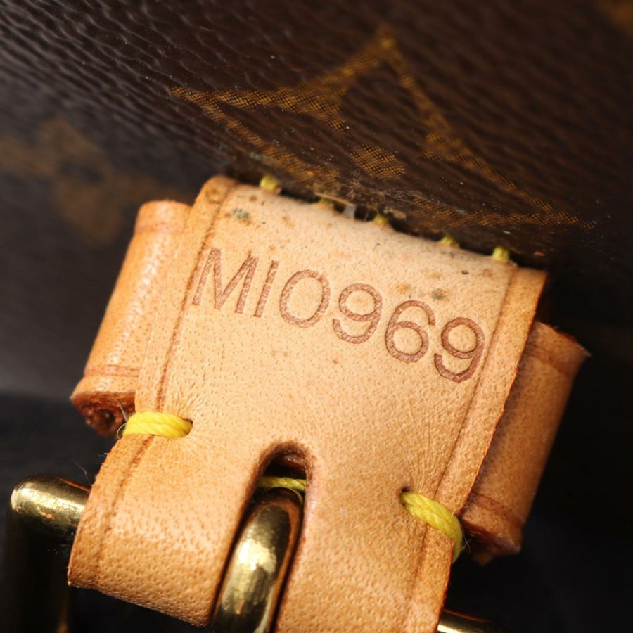 路易威登 Bel Air 單肩手提包 M51122 Monogram 帆布皮革棕色二手-4