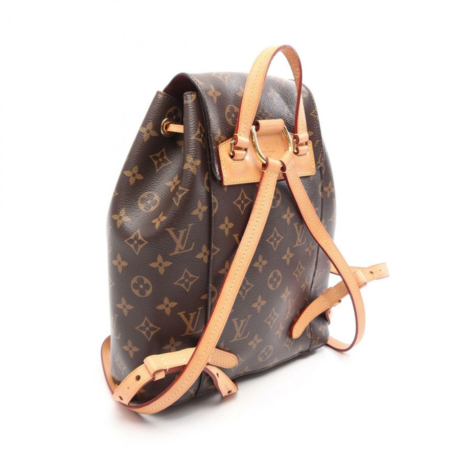 路易威登 Montsouris 雙肩包 M43431 Monogram 帆布皮革 二手-1