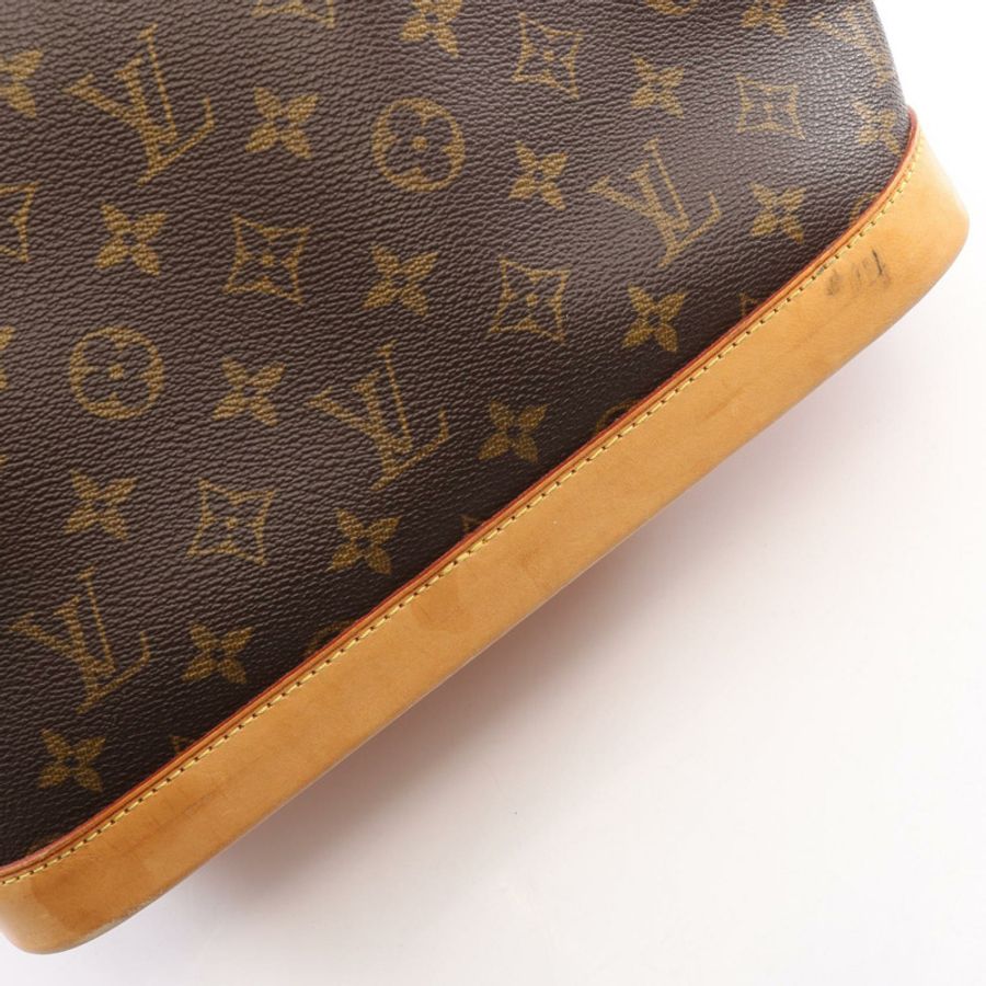 路易威登 Alma PM 手提包 M51130 Monogram 帆布皮革棕色二手女士-9
