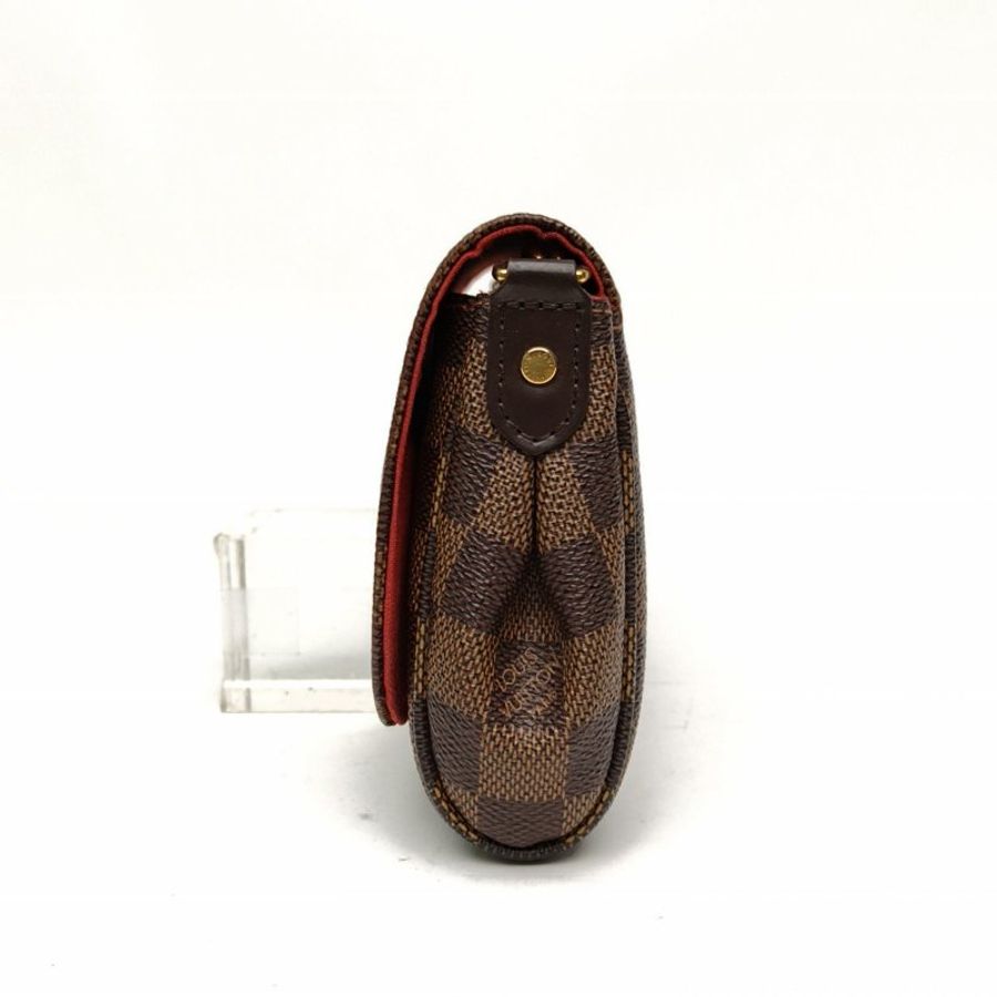LOUIS VUITTON Favorite小號棕色棋盤格PVC肩背包-1