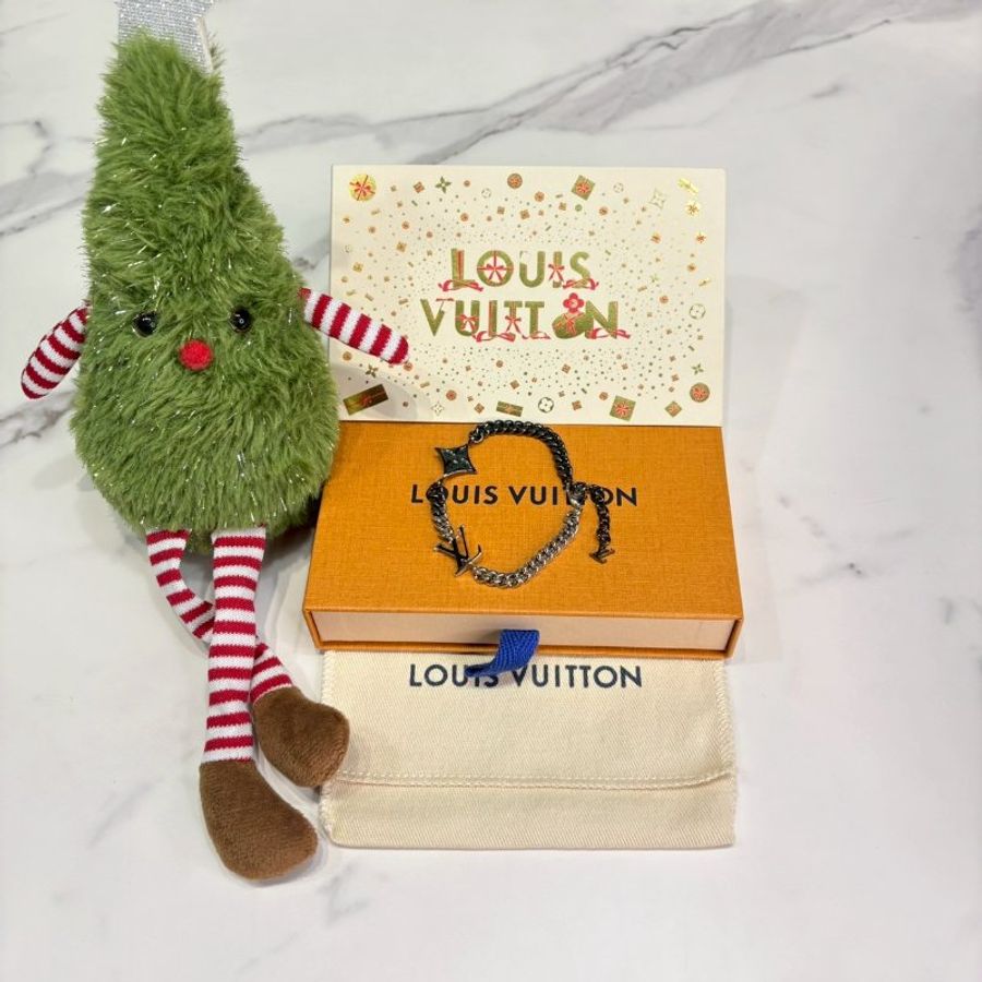 LV Instinct銀黑色手鍊-0