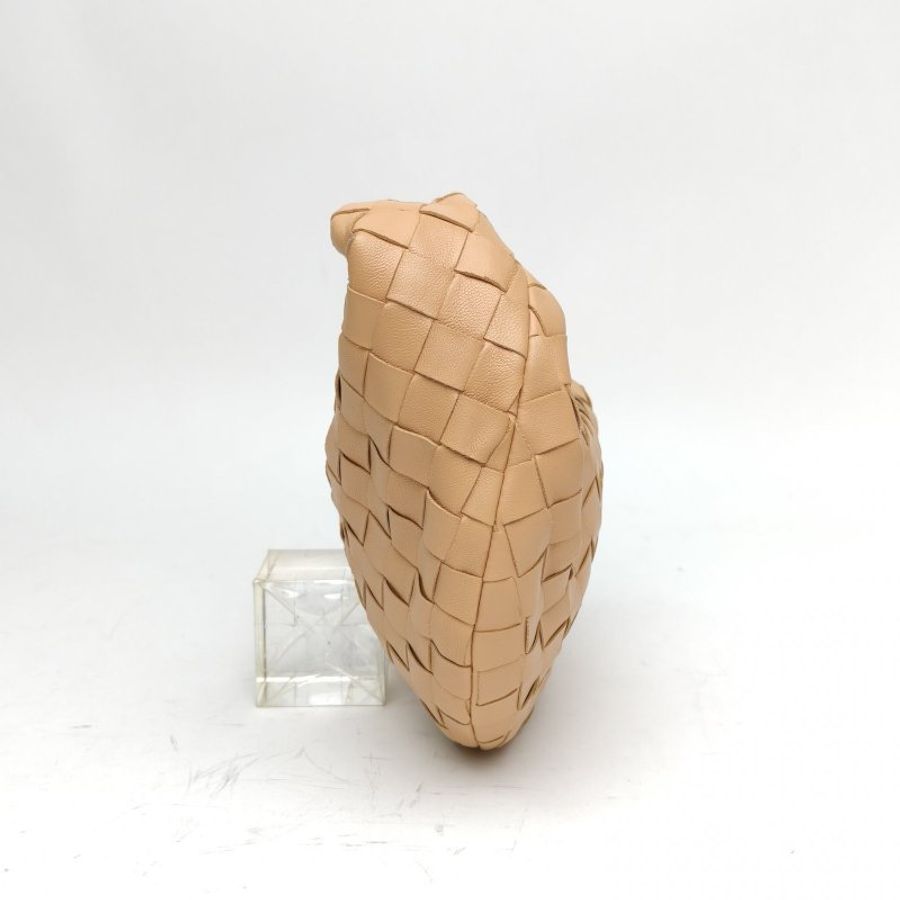 BOTTEGA VENETA JodieMini28手提奶茶色牛皮肩背包-3