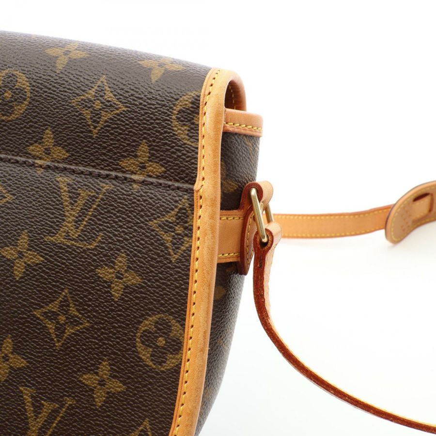 路易威登 Sologne 斜背包 M42250 Monogram 帆布 棕色 二手-9