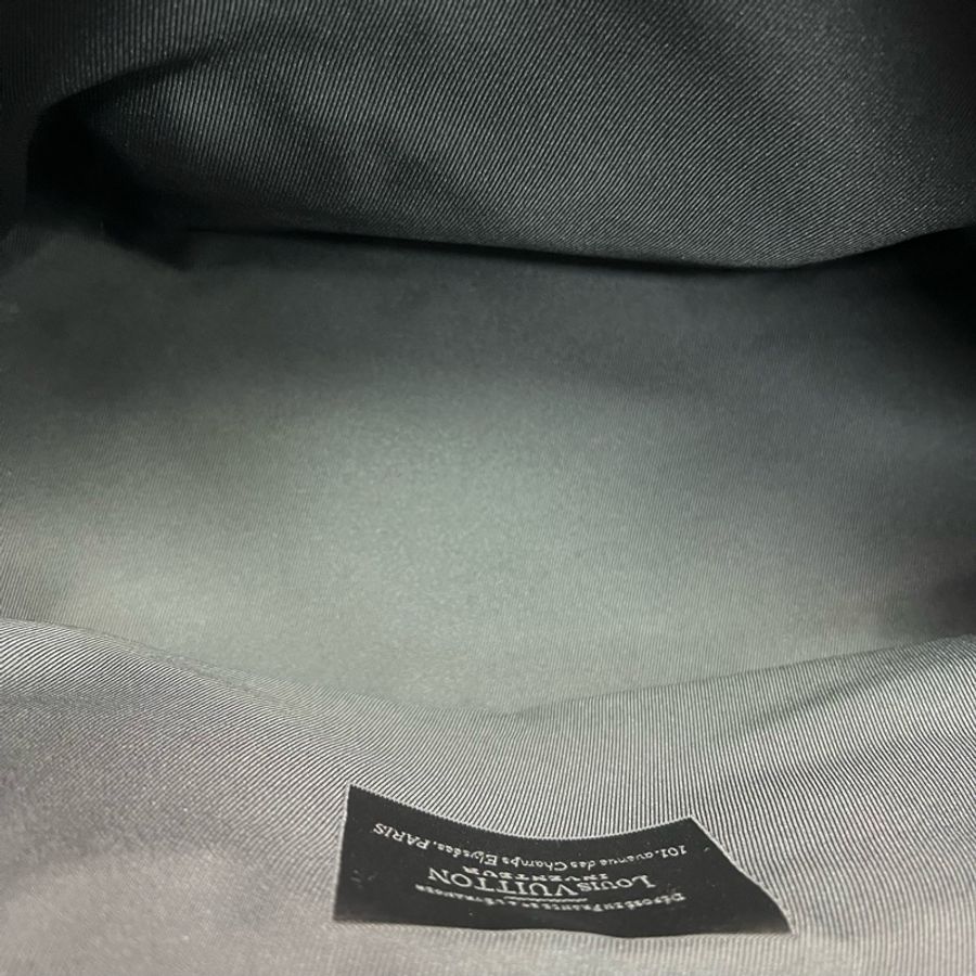 Louis Vuitton路易威登 Fall 灰色刺繡拼皮手提斜挎包 96新-7