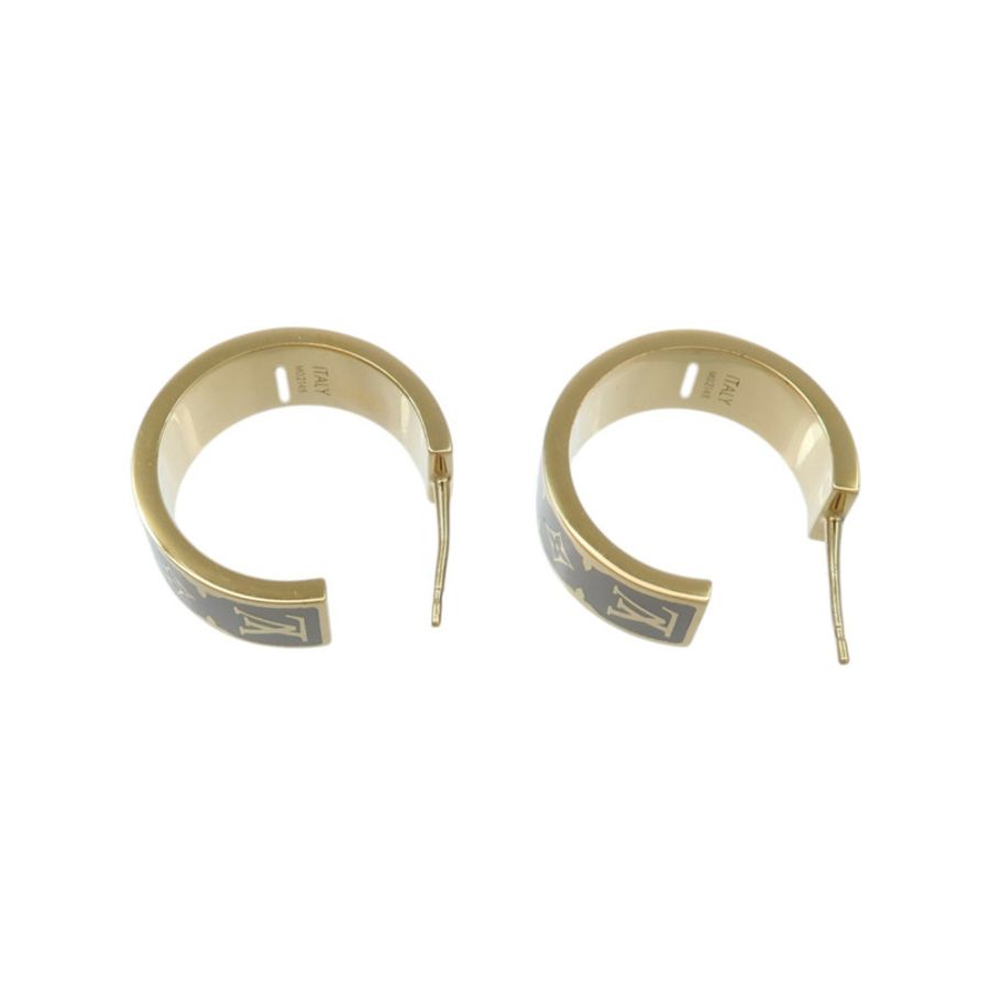 LOUIS VUITTON 金屬Nanogram Earrings耳環-4
