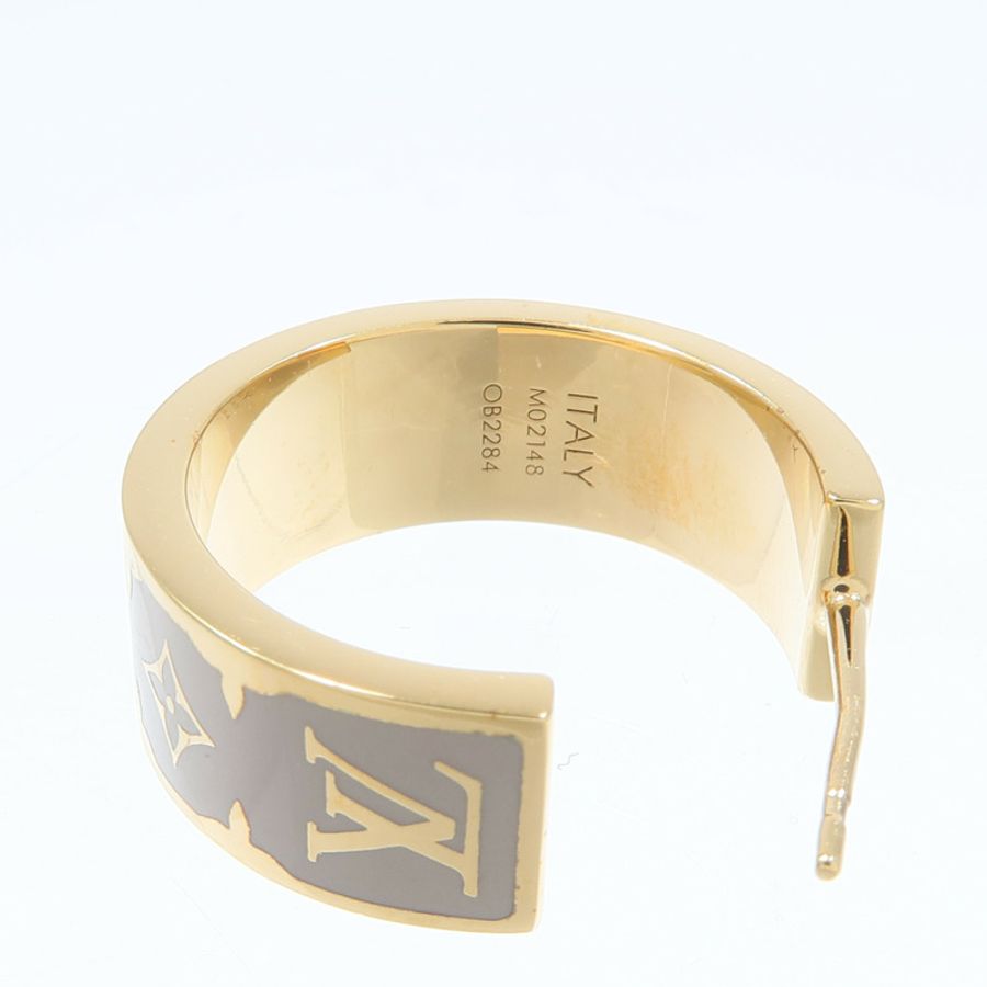 LOUIS VUITTON 金屬Nanogram Earrings耳環-5