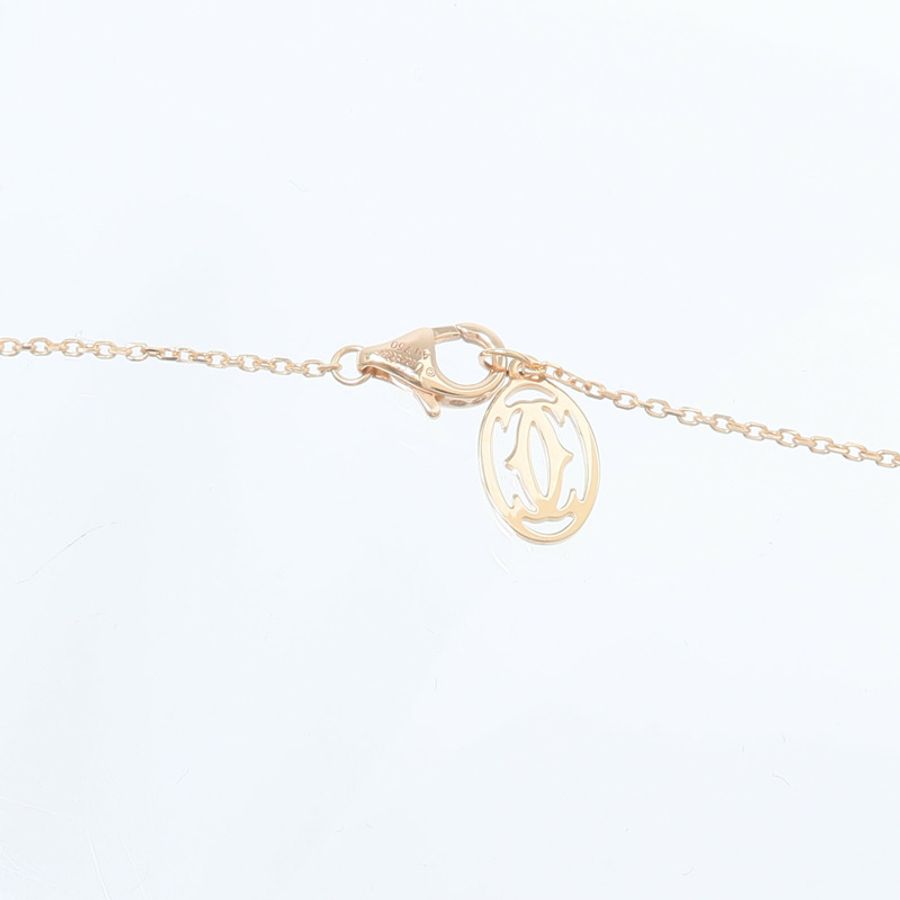 CARTIER 18K玫瑰金D'Amour鑽石項鍊-4