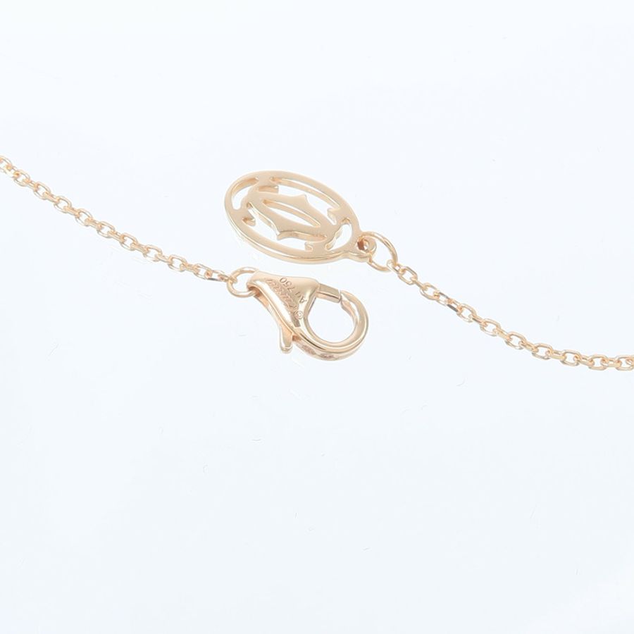 CARTIER 18K玫瑰金D'Amour鑽石項鍊-5