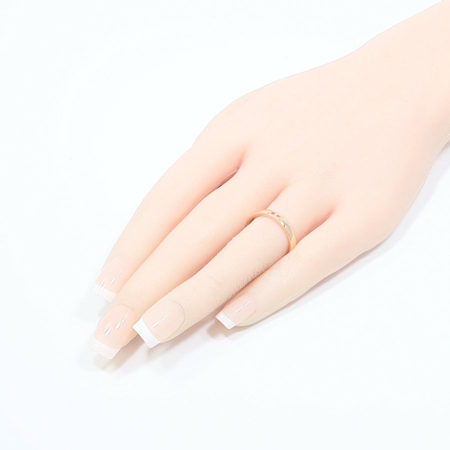 HERMES 18K玫瑰金Ever Herakles Ring鑽石戒指-6