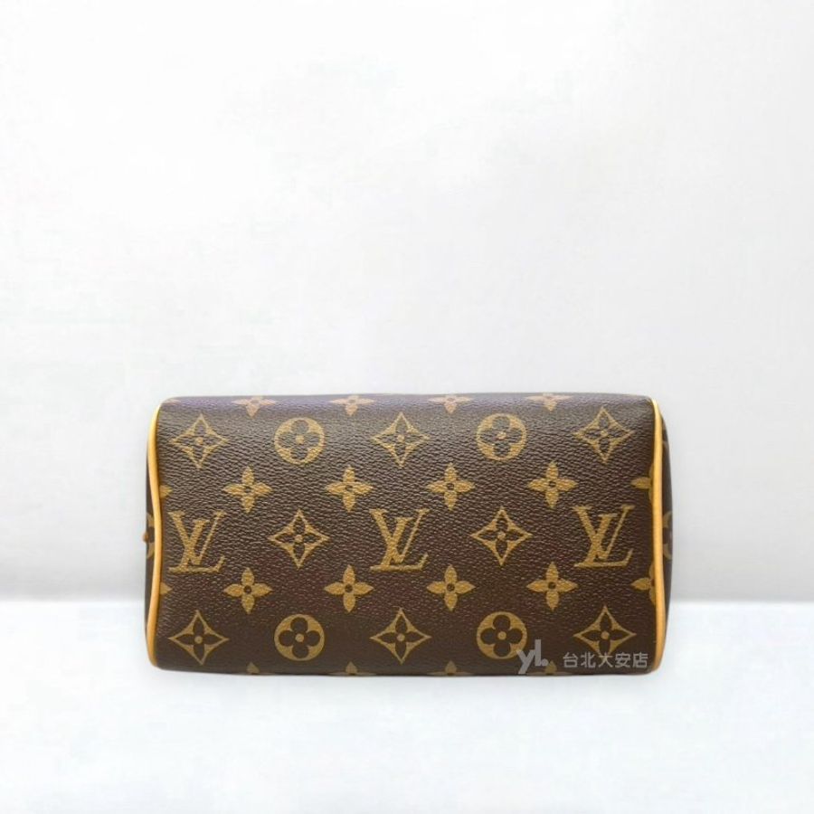 A13382-LV Speedy Bandouliere 20 老花黑色背帶波士頓包 M46222-4