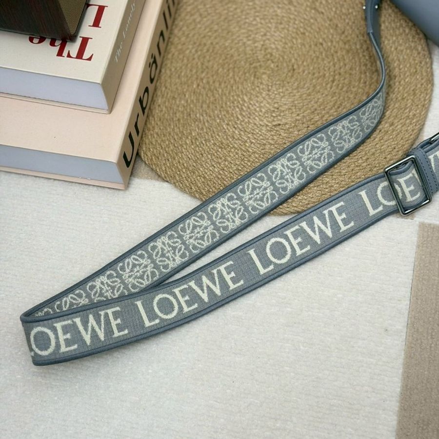 (激甜!錯過可惜🩶)🏷Loewe 羅意威.Mini Gate Dual 珍珠灰-19