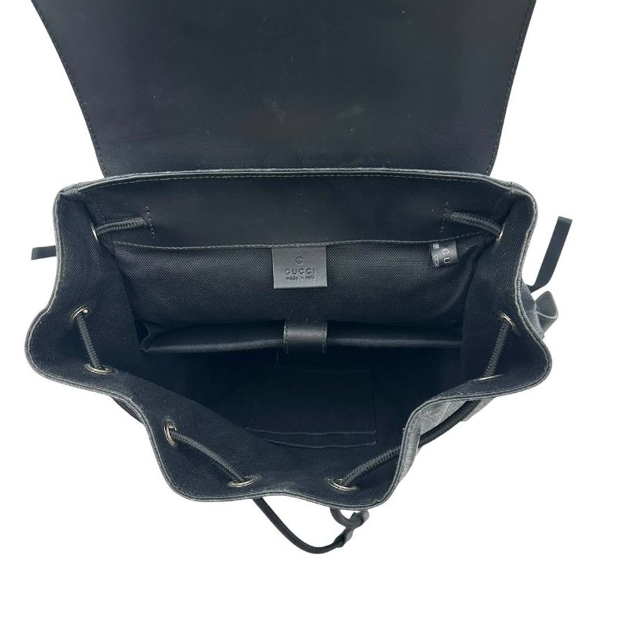 【美收精品】Gucci GG Supreme 後背包 C-763【隔月月中將轉賣至日本 上架期限30天】-11