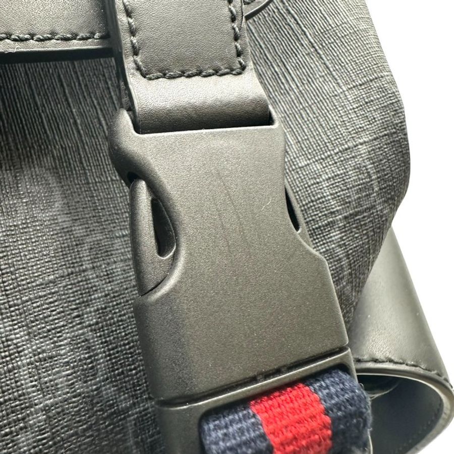【美收精品】Gucci GG Supreme 後背包 C-763【隔月月中將轉賣至日本 上架期限30天】-14