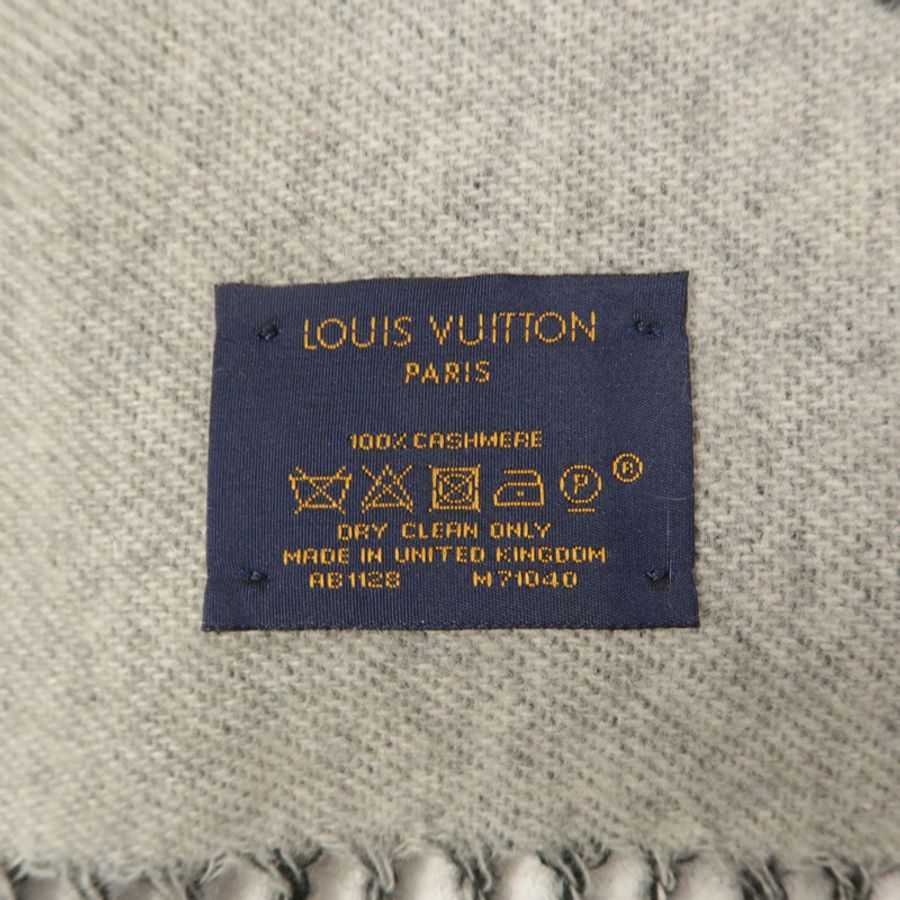 LOUIS VUITTON 羊絨Reykjavik 190x45圍巾-5