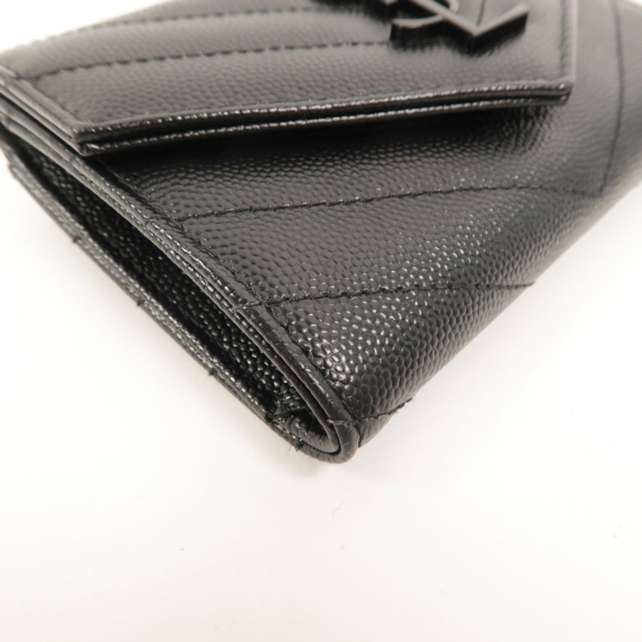 SAINT LAURENT 牛皮皮革Small Envelope Wallet錢包-10