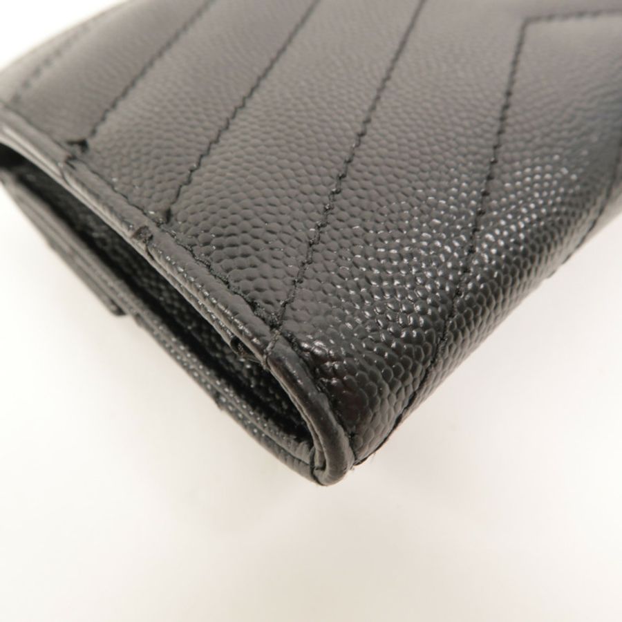 SAINT LAURENT 牛皮皮革Small Envelope Wallet錢包-12