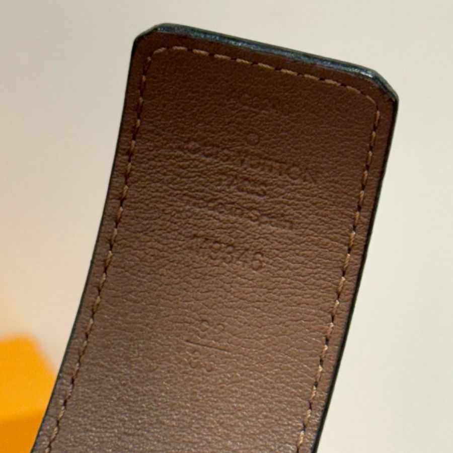 LV 雙面 皮帶/腰帶 M9346 9成新-7