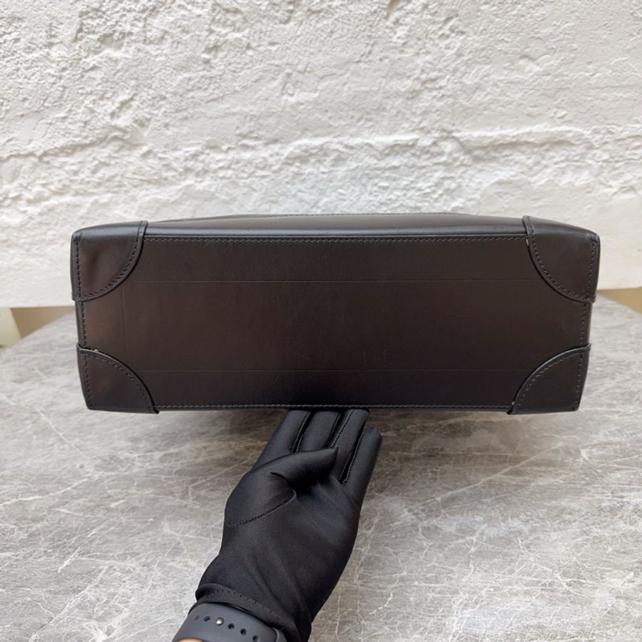 Louis Vuitton 路易威登steamer黑武士 經典黑色老花 男士單肩郵差包手提包肩背包斜挎包 皮標加芯片款-4