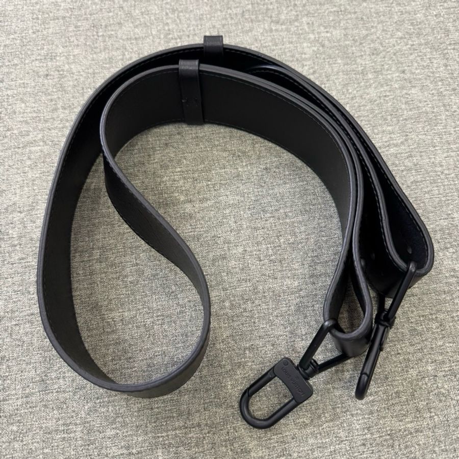 Louis Vuitton 路易威登steamer黑武士 經典黑色老花 男士單肩郵差包手提包肩背包斜挎包 皮標加芯片款-9