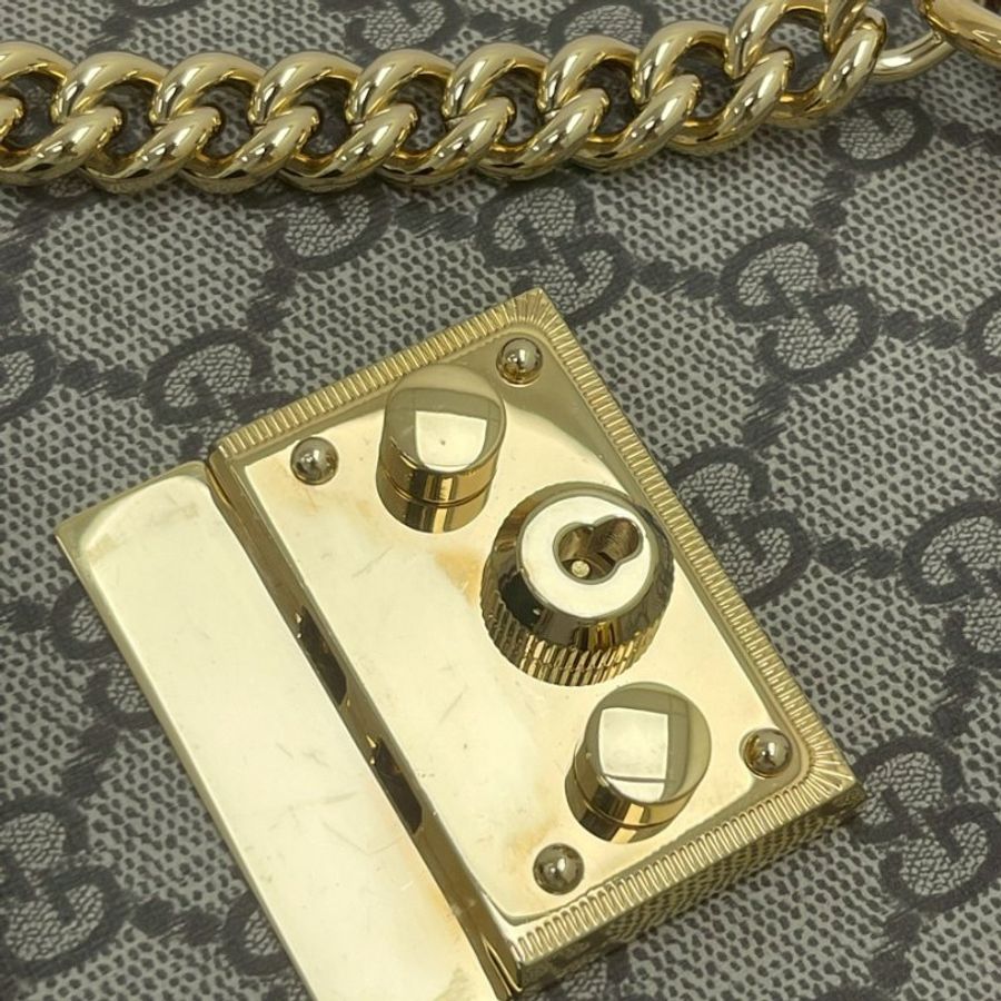 GUCCI Padlock 小號托特包-6