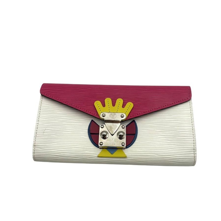 【美收精品】 Louis Vuitton Sarah 部落面具長夾 C-756 隔月月中將轉賣至日本 上架期限30天】-1