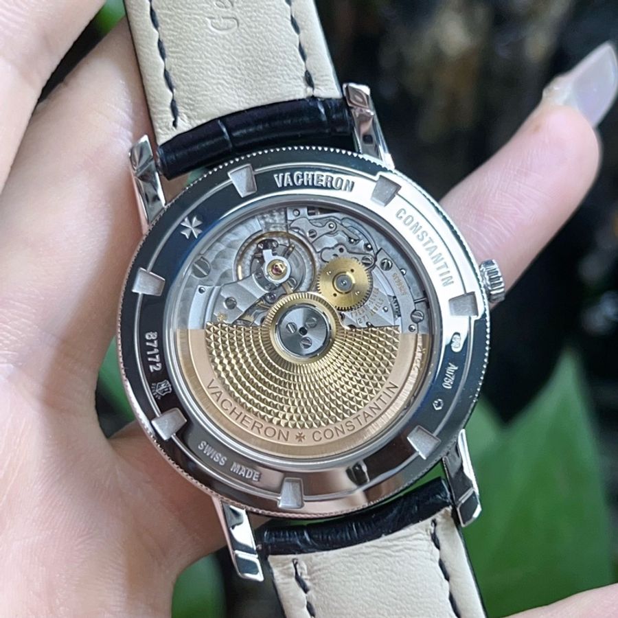 江詩丹頓 Vacheron Constantin 傳襲系列 87172 18K白金 自動上鍊 38mm-4