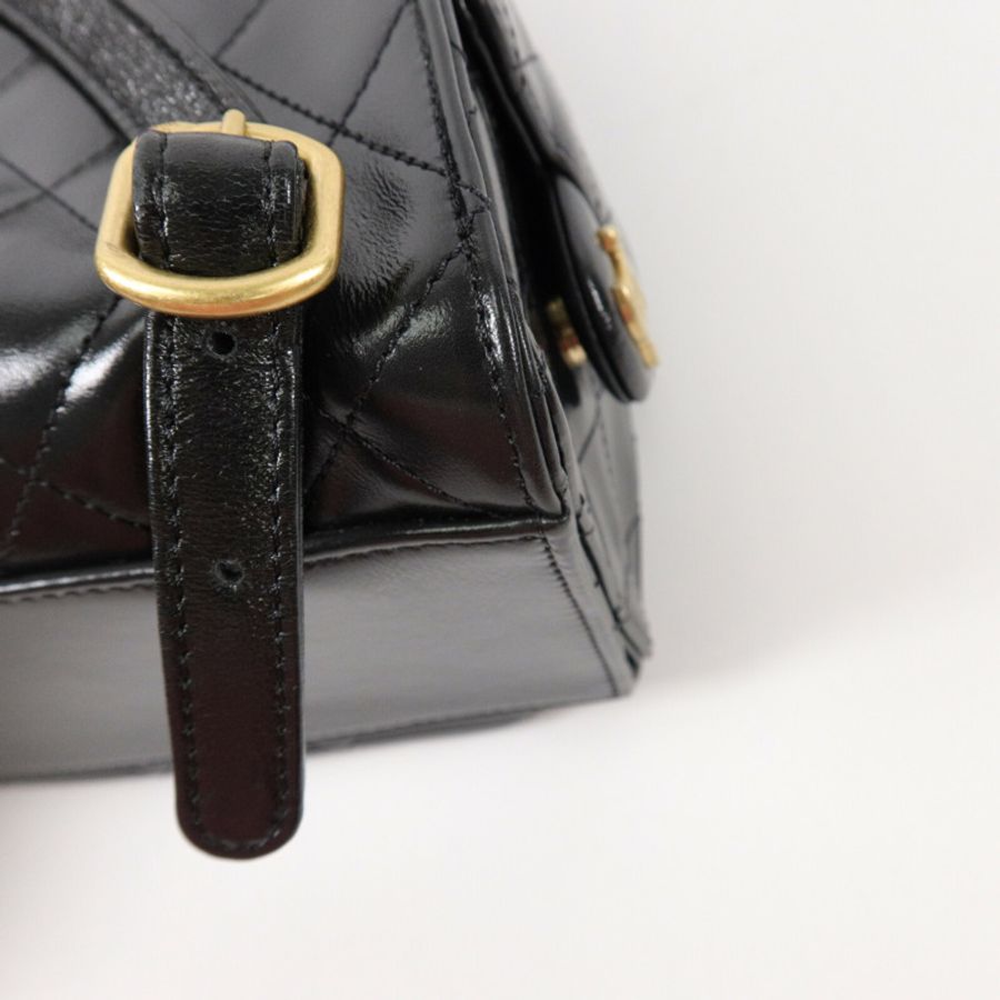 CHANEL 牛皮皮革Chanel 25 Backpack Medium鏈帶背包-14