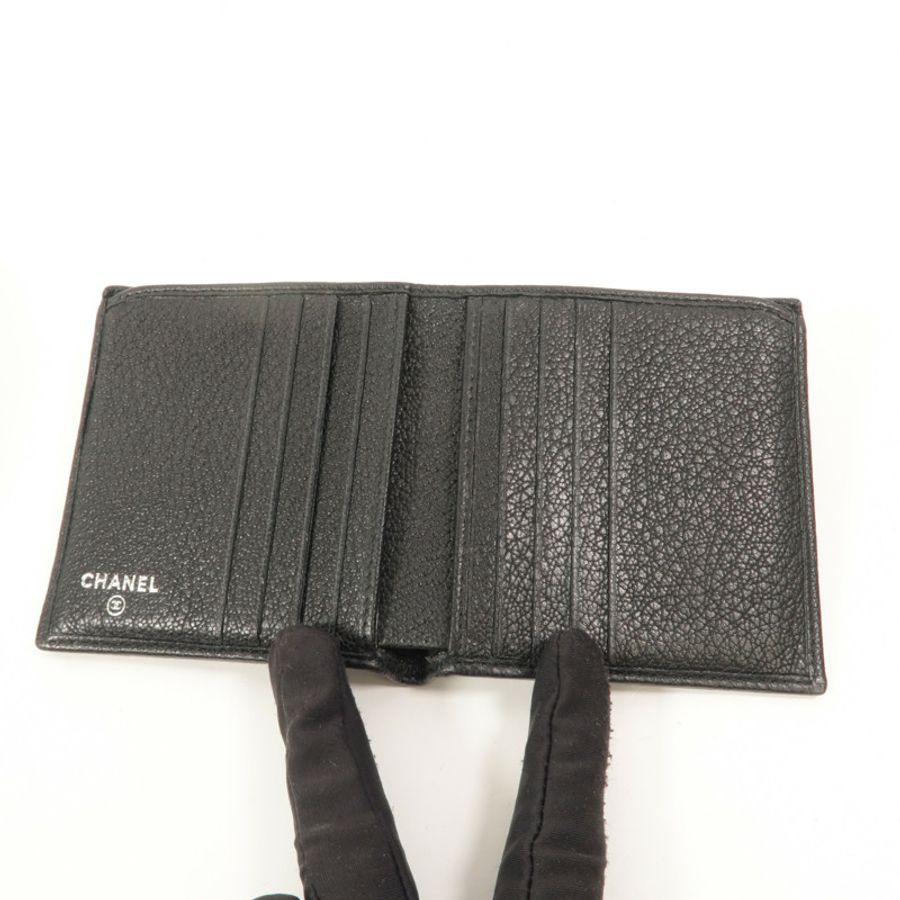 CHANEL 牛皮皮革Wallet錢包-6