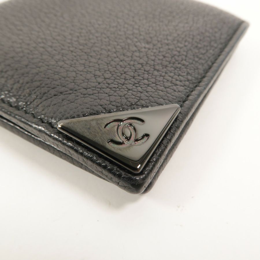 CHANEL 牛皮皮革Wallet錢包-12