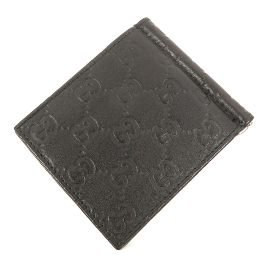 GUCCI 牛皮皮革Money Clip錢包-5