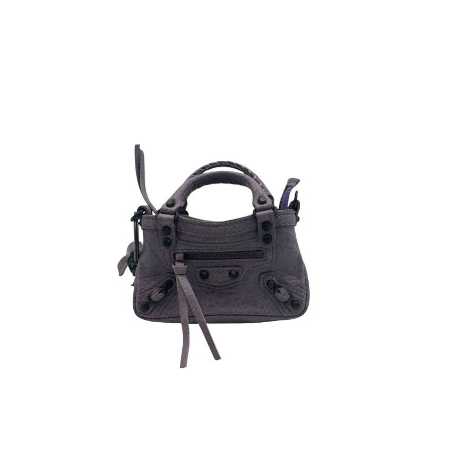 【美收精品】BALENCIAGA  仿舊羊皮超迷你手提包包 C-758【隔月月中將轉賣至日本 上架期限30天】-0
