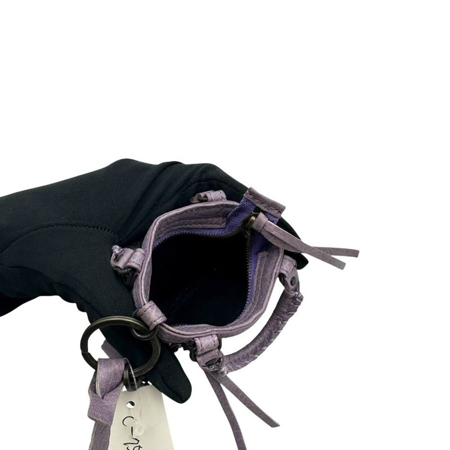 【美收精品】BALENCIAGA  仿舊羊皮超迷你手提包包 C-758【隔月月中將轉賣至日本 上架期限30天】-7
