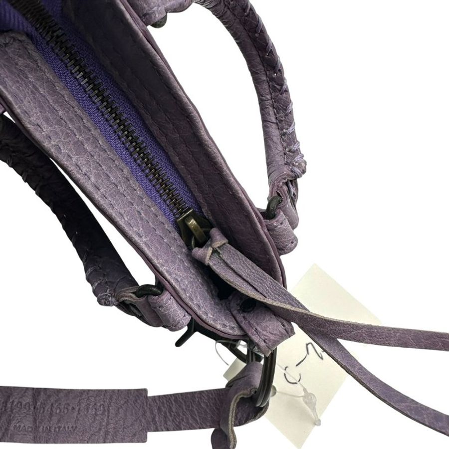 【美收精品】BALENCIAGA  仿舊羊皮超迷你手提包包 C-758【隔月月中將轉賣至日本 上架期限30天】-8