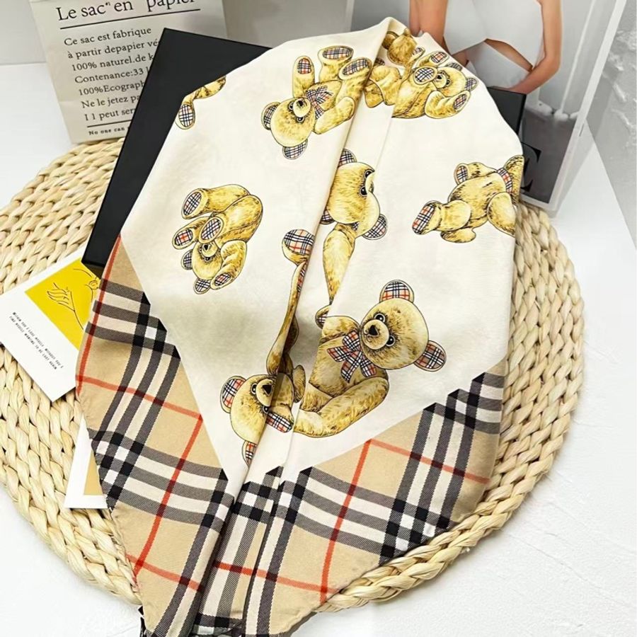 Burberrys 100% Silk 絲巾-1