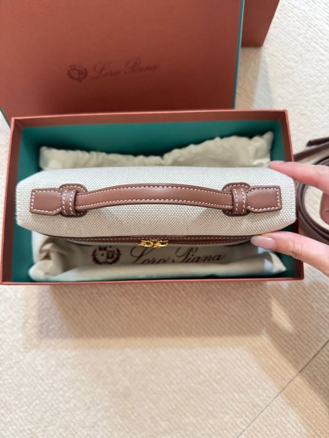Loro Piana L19帆布包 老錢風-2