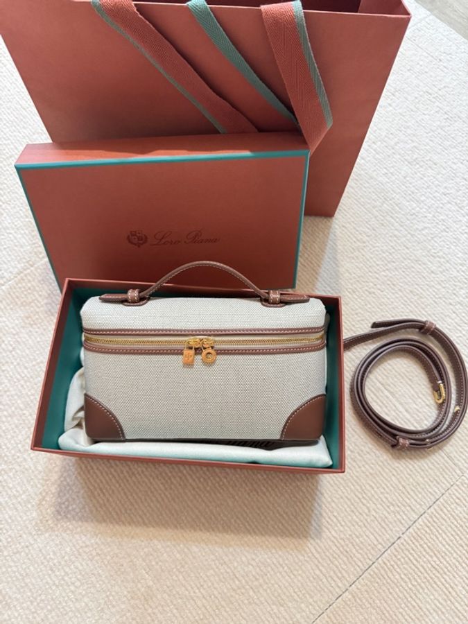 Loro Piana L19帆布包 老錢風-5