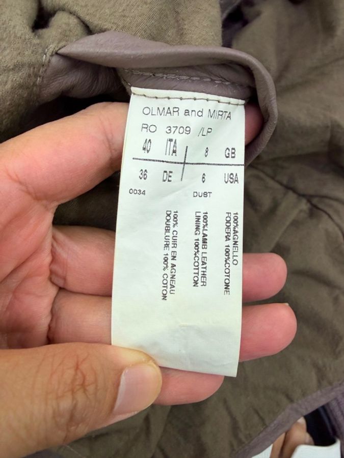 Rick owens 女裝皮褸-4