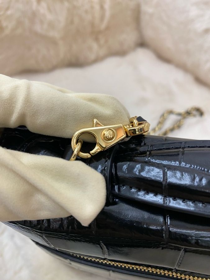 LP 黑色鱷魚壓紋-4