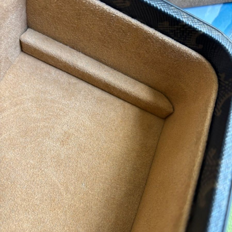 ::CELINE:: 經典標誌印花牛皮革 大型 珠寶盒 4M0382DIU 凱旋花紋珠寶盒 飾品收納-31