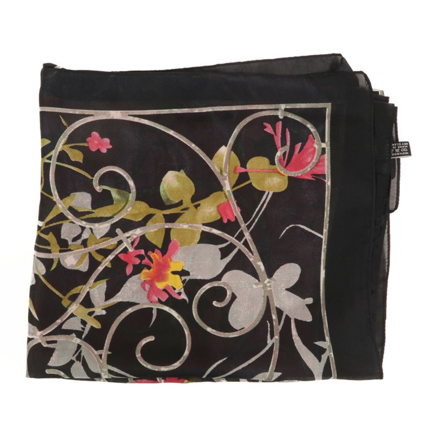 Valentino 絲質Scarf 130x130絲巾-4